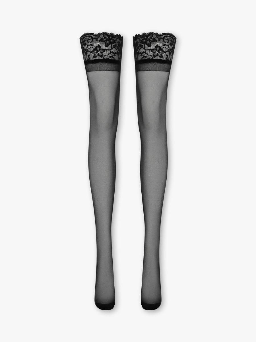 Lace Top Hold Ups