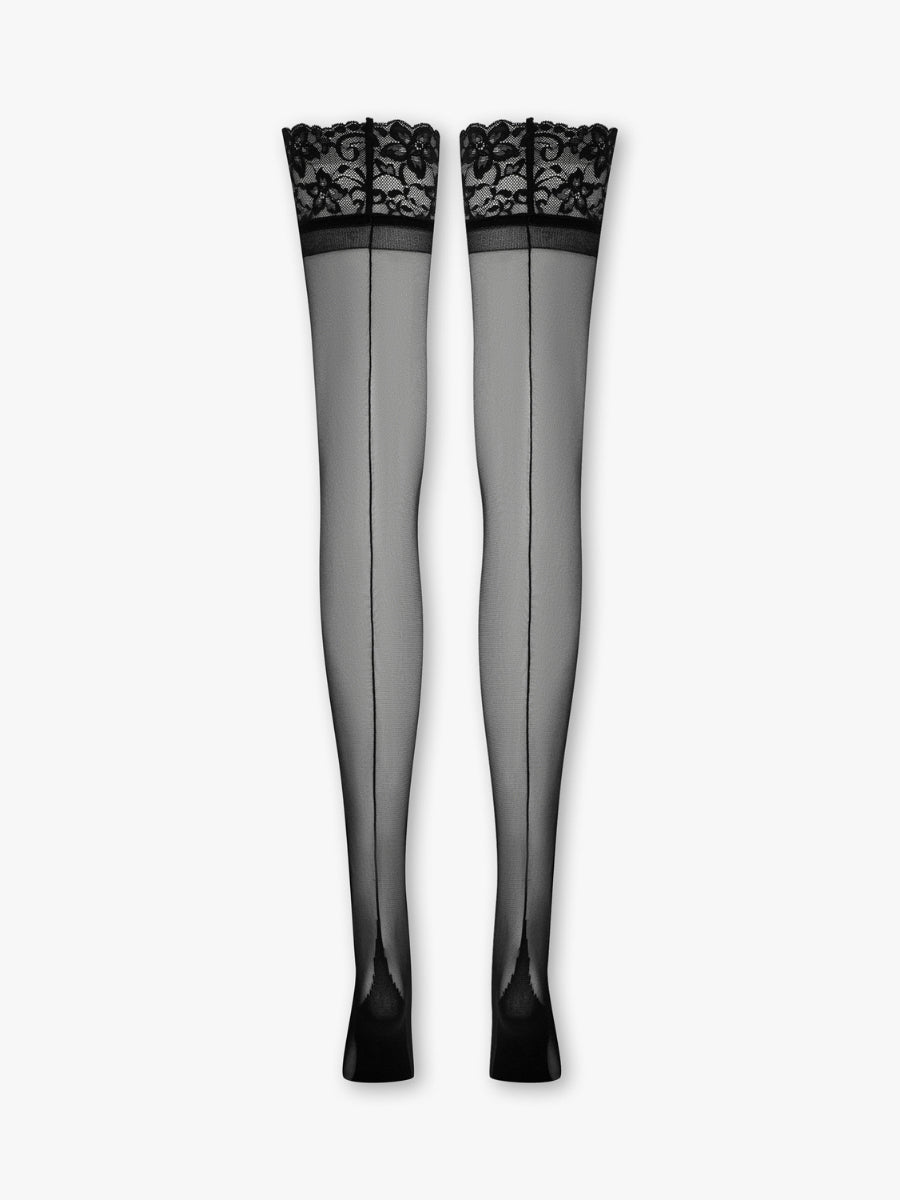 Lace Top Hold Ups