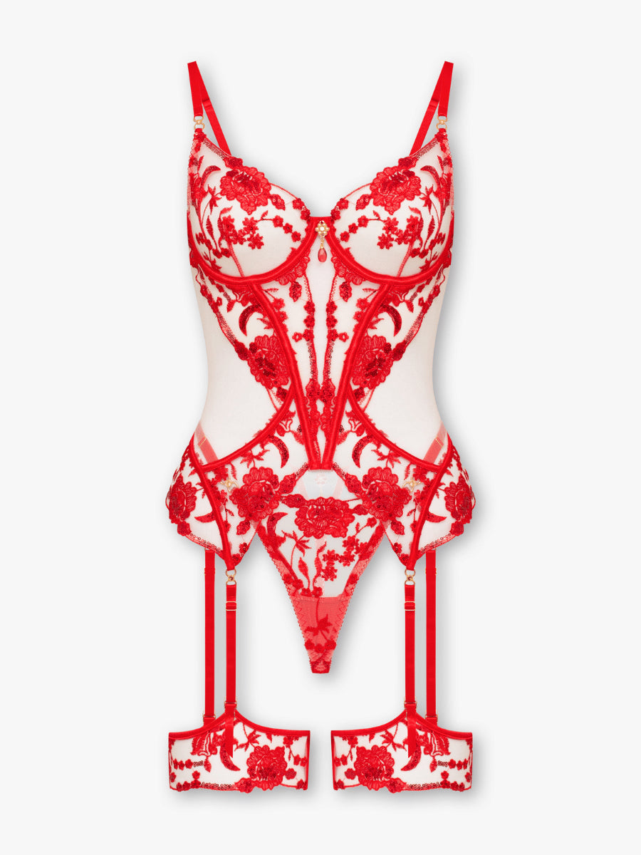 Rosabelle Bustier Lingerie Set