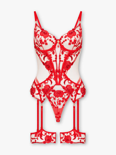 Rosabelle Bustier Lingerie Set